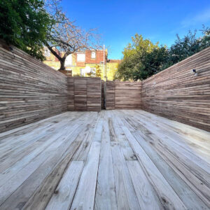 Character Grade Decking Boards, fence with panels