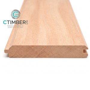 20 x 144mm Thermo Ayous Cladding - Tongue & Groove (PER M)